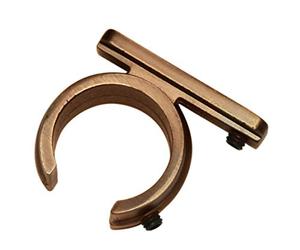 Gardinia Adaptador de Anillo para portadores universales para diámetro de 25 mm, Bronce, 2 Unidades, Metal