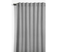 Gardinia Blackout - Bufanda con Cinta para Cortina (130 x 245 cm), Color Gris