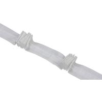 GARDINIA Cinta plisada, 100% poliéster, Blanco, 1000