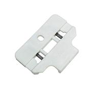 Gardinia Clips de Techo para rieles de Cortina de 3 carriles, Blanco, 5,6 x 4 cm, 2 Unidades