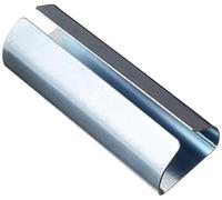 Gardinia Conector para Barras de Cortina con Carril Interior I (Ø 25 mm), Serie Windsor, Metal, galvanizado