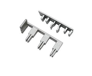 Gardinia contera, de plástico, Plata, 0.1