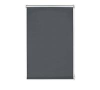 GARDINIA Easyfix - Estor Enrollable con Parte Trasera térmica para Sujetar o Pegar, sin Agujeros, protección contra el Calor, Ahorro de energía, Pizarra, 70 x 210 cm (Ancho x Alto)