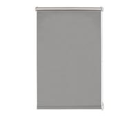 GARDINIA EASYFIX Estor Enrollable con Reverso térmico para enganchar o Pegar, Estor Enrollable Opaco sin taladrar, Protección térmica, Ahorro energético, Gris, 70 x 210 cm (AnxAl)