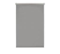 GARDINIA Estor enrollable con respaldo térmico para sujeción, Máxima reflexión de la luz, Ahorro de energía, Opaco, Todas las piezas de montaje incluidas, EASYFIX Persiana enrollable térmica, Gris, 90 x 210 cm (An x Al)