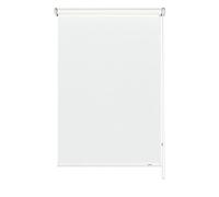 GARDINIA Estor enrollable de tracción lateral para ventanas, Opaco, Translúcido, Protección de la intimidad, Protección contra el deslumbramiento, Montaje con taladro, Blanco, 82 x 230 cm (Ancho x Alto)
