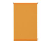 GARDINIA Estor enrollable para sujetar o pegar, persiana enrollable de luz diurna, opaco, Todas las piezas de montaje incluidas, Estor enrollable EASYFIX Uni, Naranja, 120 x 150 cm (WxH)