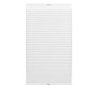 Gardinia Estor Plisado Concept Opaco, Opaco, Todas Las Piezas de Montaje Incluidas, Plisado tensado con Dos rieles de Control, Blanco, 75 x 130 cm
