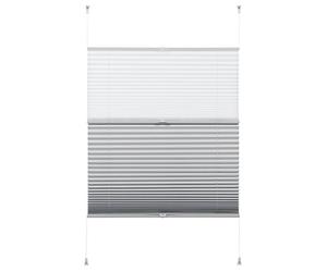 GARDINIA Estor Plisado, fijación sin Tornillos, Ideal para el día y la Noche, Todas Las Piezas de Montaje Incluidas, Fácil de Montar, Tela, Blanco, 90 x 130 cm