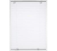 GARDINIA Estor plisado Solo para claraboyas sin taladrar, Con ventosas, Estor plisado opaca, Incl. todas las piezas de montaje, Blanco, 59,3 x 100 cm
