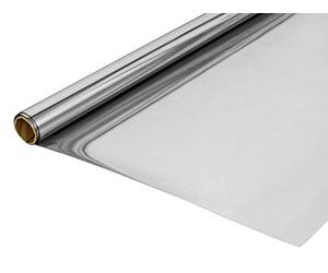 Gardinia - Lámina de Espejo (estática, 90 x 200 cm), Color Plateado