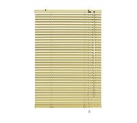 GARDINIA Persiana de aluminio, Privacidad, Protección contra la luz y el deslumbramiento, Montaje en pared y techo, todas las piezas de montaje incluidas, Persiana de aluminio, Beige, 60 x 175 cm (WxH)