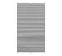 GARDINIA Persianas Plisadas, Persiana Plegable Opaca, Todas Las Piezas de Montaje Incluidas, Persianas Plisadas EASYFIX sujetadas con Dos rieles, Pizarra, 40 x 130 cm (WxH)