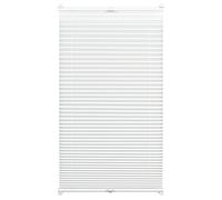 GARDINIA Persianas plisadas, Persiana plegable opaca, Todas las piezas de montaje incluidas, Persianas plisadas EASYFIX sujetadas con dos rieles, Blanco, 50 x 130 cm (WxH)