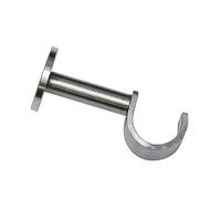 Gardinia - Soporte Extensible (12 mm, Acero Inoxidable, 3 cm, Acero Inoxidable)