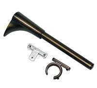 Gardinia Soporte Universal 1 y 2 carriles para diámetro de 20 mm, Bronce, 15 cm, Acero