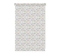 GARDINIA Store - Enrollador de Clip, luz de día, Opaco, Todas Las Piezas de Montaje Incluidas, EASYFIX - Estor Enrollado Japandi Mosaico, Multicolor/Decoración, 45 x 150 cm