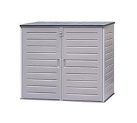 Gardiun Arcón de Resina Soften II 1.170 L 140x82x123 cm con Amortiguadores Gris