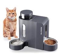 Gardner Pet 2 en 1 Comedero Gato Automatico 3L*2-Gris