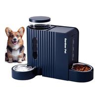 Gardner Pet 2 en 1 Comedero Gato Automatico 6L*2-Azul