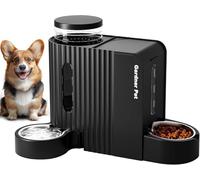 Gardner Pet 2 en 1 Comedero Gato Automatico 6L*2-Negro