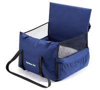 Gardner Pet Asiento de Coche para Perros-Azul,para Mascotas Pequeñas hasta 14 kg, Portátil Desmontable Lavable, Seguro Cómodo con Bolsa de Almacenamiento Asiento Coche Perro