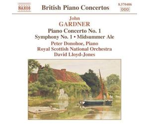 Gardner: Piano Concerto No. 1/ Symphony No. 1/ Midsummer Ale by Naxos (2007-09-25)