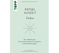 Gareth Moore RätselAuszeit - Fokus: Über 300 Rätsel für Konzentrat (Tapa blanda)