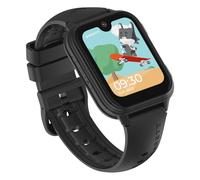 garett Reloj inteligente niños niñas niños - 1.78″ - AMOLED Face Unlock - GPS GEO valla videollamada SOS - Vibe AI Negro