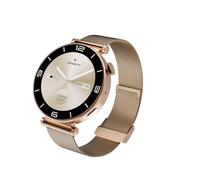 Garett Reloj Inteligente para Mujer - 1,32 Pulgadas - AMOLED - Batería de 7 días - Always On Display - Rosa Oro
