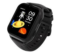 Garett Smartwatch Niños Niñas Niños - 1,69″ - LTE Face Unlock - GPS Geo Valla Videollamada SOS - eSIM 4G Negro