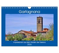Garfagnana, Impressionen aus dem Norden der Toskana (Wandkalender 2026 DIN A4 quer), CALVENDO Monatskalender: Zauberhafte Schönheit der Nord-Toskana