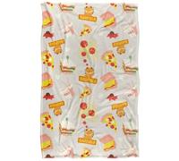 Garfield (2024) Food Pattern Manta súper Suave con Tacto Sedoso - 91 x 147 cm