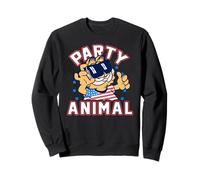 Garfield 4th of July Party Animal Garfield with USA Shirt Sudadera