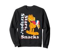 Garfield 4th of July Stars Stripes & Snacks Ice Cream Sudadera