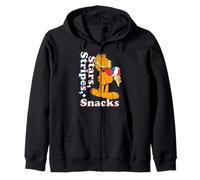 Garfield 4th of July Stars Stripes & Snacks Ice Cream Sudadera con Capucha