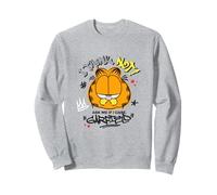 Garfield Ask Me If I Care Graffiti Retro Sudadera