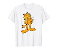 Garfield Auto Hug Lindo Gato de dibujos animados Camiseta