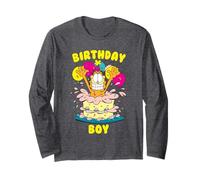 Garfield Birthday Boy Cake Manga Larga