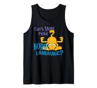 Garfield Casa Gato Lenguaje Corporal Comedia Meme Dibujos Animados Clásico Camiseta sin Mangas