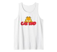 Garfield Cat Dad Father's Day Camiseta sin Mangas