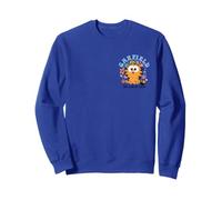 Garfield Chibi Kawaii Floral Too Cute To Care Left Chest Sudadera