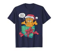 Garfield Christmas Grumpy Are We Having Fun Yet Camiseta