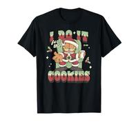 Garfield Christmas I Do It For The Cookies Holidays Portrait Camiseta