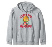 Garfield Christmas I Love The Holidays Ugly Sweater Portrait Sudadera con Capucha