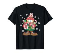 Garfield Christmas Presents Snowy Big Chest Portrait Camiseta
