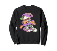 Garfield Christmas Retro Funky Style Portrait Sudadera