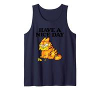 Garfield Classic Que tengas un Buen día Camiseta sin Mangas
