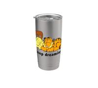 Garfield Classic Sigue soñando Vaso térmico de acero inoxidable de doble pared