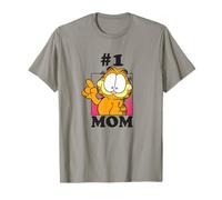 Garfield Día de la Madre Number One Mom Camiseta
